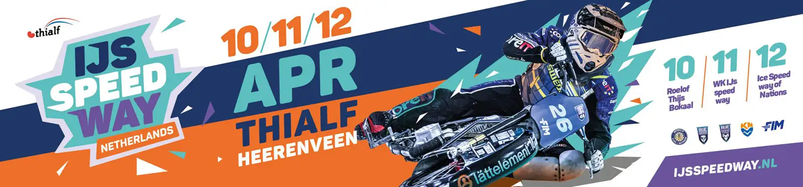 Tickets WK IJsspeedway 2026 Thialf